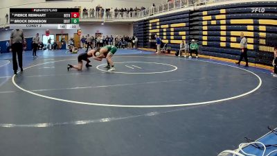 121 lbs Consy 2 - Pierce Reinhart, Bethel Park vs Brock Dennison, South Fayette