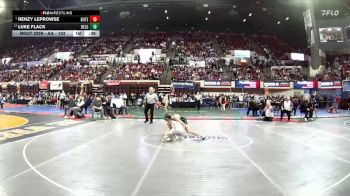 AA - 103 lbs 5th Place Match - Renzy LeProwse, Butte vs Luke Flack, Belgrade