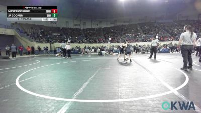 105 lbs Consi Of 8 #1 - Gage Taylor, Broken Bow Youth Wrestling vs Alton Garrison, Coweta Tiger Wrestling