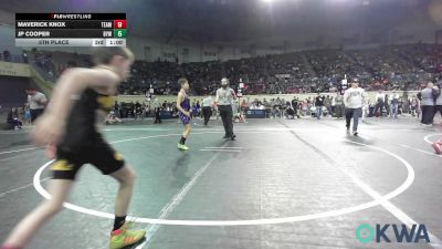 67 lbs Semifinal - Karson Waag, Keystone Kids Wrestling Club vs Paden Rumsey, Pawhuska Elks Takedown