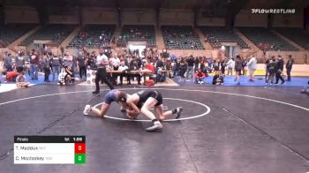 140 lbs Final - Toby Maddux, Trion Mat Dogs vs Conor Mccloskey, Teknique Wrestling