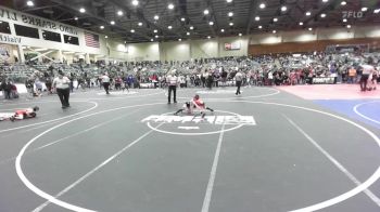 50 lbs Round Of 16 - Braxton Magee, Cowboy Mat Club vs Alijah Robinette, Institue Of Combat