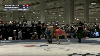 79 kg Champ. Rd Of 16 - Matthew Singleton, Wolfpack RTC/ Titan Mercury Wrestling Club vs Muhamed McBryde, WVRTC