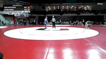 126 lbs Quarterfinals (8 Team) - Ayden Smith, GUTHRIE vs KAM HUTCHISON, MCALESTER