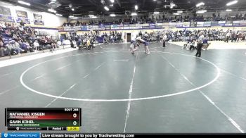 184 lbs Cons. Round 5 - Nathaniel Kisgen, Concordia-Moorhead vs Gavin Kohel, Wisconsin-Whitewater