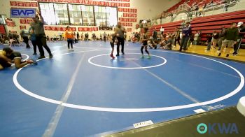 49-52 lbs Semifinal - Serenity Esparza, Mission Wrestling Club vs Christopher Waitkus, Team Tulsa Wrestling Club