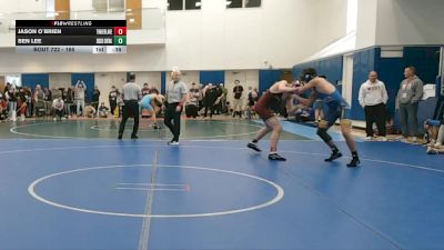 165 lbs Prelim - Jason O`Brien, Timberlane vs Ben Lee, Sussex Central