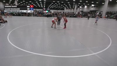 125 lbs Cons. Sub-rd Of 16 - Samara Baker, Nebraska vs Lillian Hulegaard, Ridgefield Wrestling Club