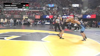 AA - 150 lbs Quarterfinal - Channing Phares, Billings Skyview vs Makael Aguayo, Billings West