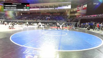 106 lbs Champ. Round 1 - Benson Tanner, Del Oro vs Mateo Arriaga, Tokay