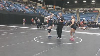 207 lbs Champ. Round 2 - Abby Angelly, Rose State College vs Allyson Alaniz, Baker University