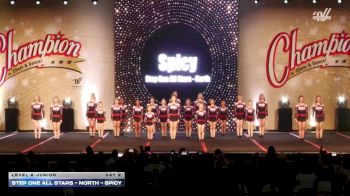 Step One All Stars - North - Spicy [2025 L2 Junior Day 2] 2025 Champion Cheer and Dance Grand Nationals