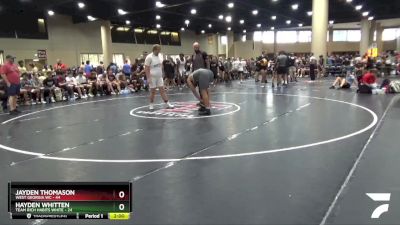 285 lbs Round 1 (6 Team) - Jayden Thomason, West Georgia WC vs Hayden Whitten, Team Rich Habits White