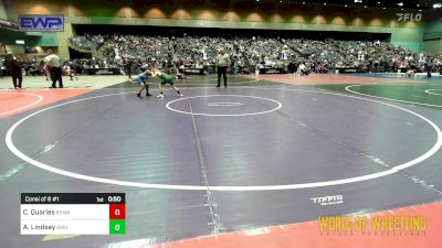 64 lbs Consi Of 8 #1 - Colby Quarles, Red Star Wrestling Academy vs Archer Lindsey, Sweet Home