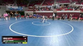 165 lbs Round 1 (8 Team) - Lincoln Adams, Anna vs Arian Castro, Hereford