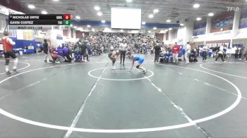 126 lbs Champ. Round 3 - Gavin Cortez, Pacifica (Oxnard) vs Nickolas Ortiz, Brawley Union