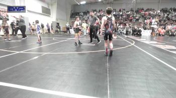 61 lbs Consi Of 8 #2 - Noah Brackett, Raw Wrestling Club vs Brenntly Taylor, Keystone Wrestling Club