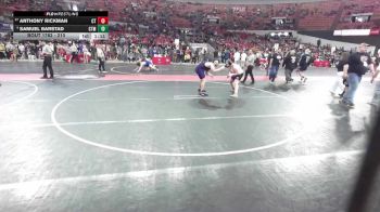 210 lbs Cons. Round 5 - Samuel Barstad, Boyceville vs Anthony Rickman, Crass Trained