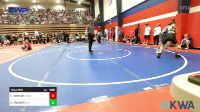 100 lbs Round Of 16 - Landon Watson, Wagoner Takedown Club vs Collin Randall, Keystone Wrestling Club