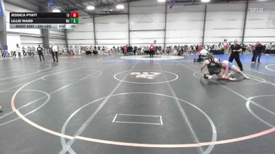 132 lbs Consi Of 16 #1 - Riley White, NC vs Gabriella Ramos, MA
