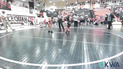 61 lbs Rr Rnd 3 - Deacon Alfaro, Grove Takedown Club vs Aksel Davis, Tahlequah Wrestling Club