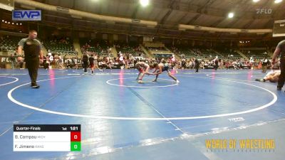 89 lbs Quarterfinal - Brody Compau, Michigan Premier Wrestling Club vs Fernando Jimeno, Ranger 47 Wrestling Club