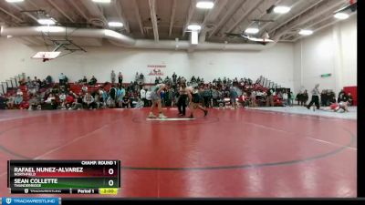 150 lbs Champ. Round 1 - Sean Collette, Thunderridge vs Rafael Nunez-Alvarez, Northfield