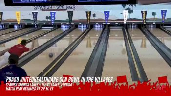 PBA50 UnitedHealthcare Sun Bowl in The Villages - Rd. 2 Match Play