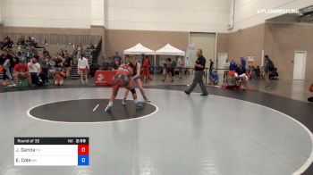 62 kg Round Of 32 - Jenna Garcia, Team California vs Emma Cole, Team Missouri