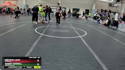 80 lbs Semifinal - Greyson Lacey, Panthers vs Robert Wardell, Urbana Hawks