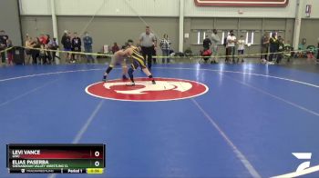 117 lbs Cons. Round 2 - Elias Paserba, Shenandoah Valley Wrestling Cl vs Levi Vance, GWC