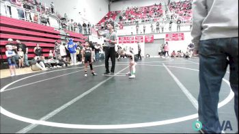 49 lbs Round Of 32 - Austin Galaviz, Tuttle Wrestling vs Kolter Short, Blackwell Wrestling Club