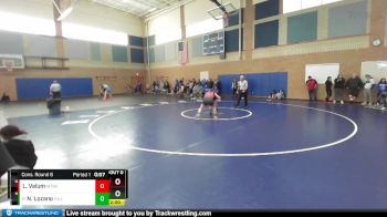 130lbs Cons. Round 6 - Nelly Lozano, Hillsboro vs Lauren Valum, Mount Baker (Girls)