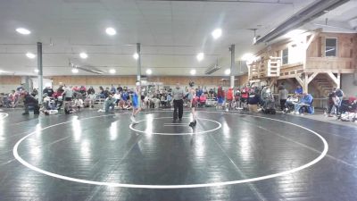 80 lbs 3rd Place - Andrew Bundro, Easton vs Trent Stricker, Shillington