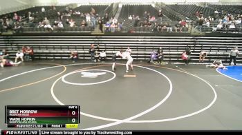 218 lbs Champ. Round 3 - Wade Hopkin, Riverton High School vs Bret Morrow, Mountain Ridge