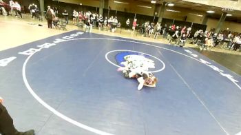 110 lbs Cons. Round 4 - Lydia Cartwright, Sandwich vs Leena Cavender, Jacksonville