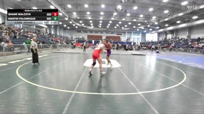 157 lbs Cons. Round 2 - Martin Palomeque, Hunter vs Shane Walczyk, Cortland
