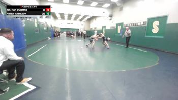 138 lbs Cons. Round 2 - Nathan Dorman, Newport Harbor vs Owen Hamilton, Casteel