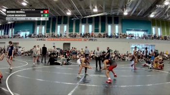105 lbs Round 5 (6 Team) - Logan Montero, Eagle Empire vs Moises Morell, Creeks Wrestling