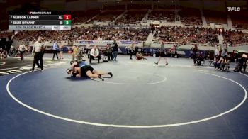 235-D2 5th Place Match - Ellie Bryant, Snowflake High School vs Allison Larkin, Arizona Lutheran Academy