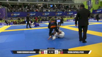 Verona Raphaela Pesce vs Yasmin Rodrigues Barauna 2026 European Jiu-Jitsu IBJJF Championship