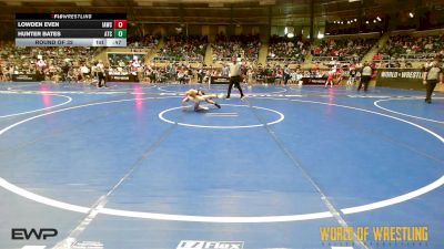 67 lbs Round Of 32 - Lowden Even, Immortal Athletics WC vs Hunter Bates, Aniciete Training Club