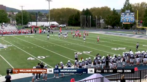 Replay: William Paterson vs Moravian | Sep 27 @ 1 PM