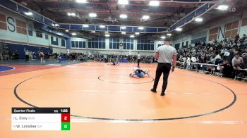 144 lbs Quarterfinal - Landan Gray, Saint John's vs Will LaVallee, Saint John's Prep