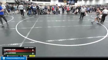 120 lbs Champ. Round 1 - Luis Acevedo, FL vs Warren Soik, WI