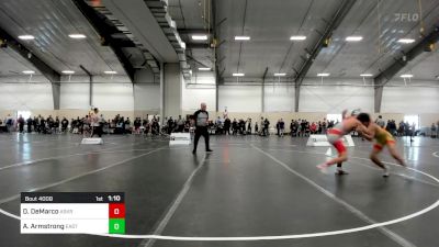 90 lbs Semifinal - Dominic DeMarco, Askren Wrestling Academy vs Austin Armstrong, East Idaho Elite Wrestling Club