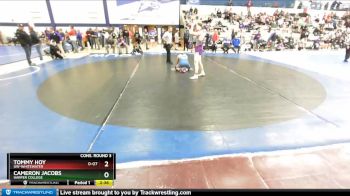 157 lbs Cons. Round 3 - Cameron Jacobs, Harper College vs Tommy Hoy, UW-Whitewater