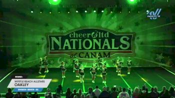 Myrtle Beach Allstars - Oakley [2023 L2 Senior - D2] 2023 CANAM Grand Nationals