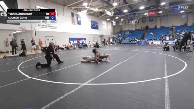 117 lbs 3rd Place Match - Addison Gore, Unattached vs Jenna Anderson, Presbyterian