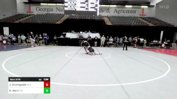 110 lbs Rr Rnd 4 - Jansen Drumgoole, GB Wolfpack Wrestling Club vs Kaitlyn Horn, The Storm Wrestling Center